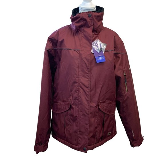 NWT Riding Sport Crown Jacket In Maroon Size XXL - Picture 1 of 12
